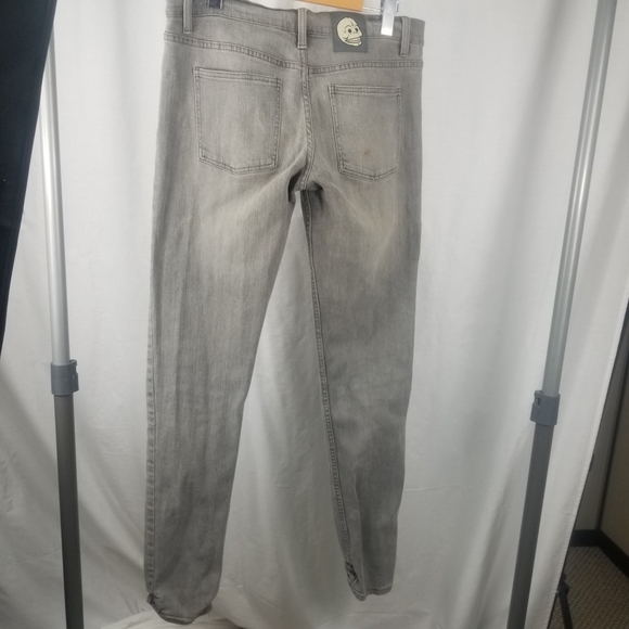 Cheap Monday Grey 5-Pocket Jeans Narrow Fit - Picture 3 of 5